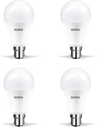 SURYA 5 W Basic Round B22 LED Bulb