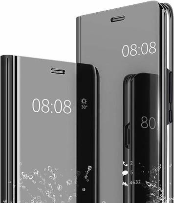 Dream2Cool Flip Cover for Galaxy S7 Edge Mirror Flip S-View Smart Case Cover