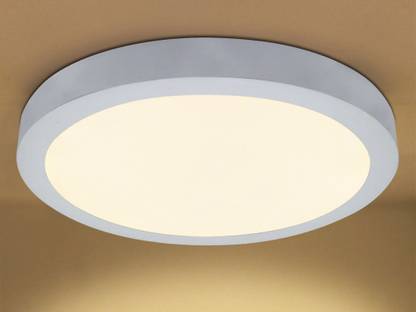 Happy Selling 8 Watt LED Round Surface Panel Lights (Warm-White(Yellow) Ceiling Light Ceiling Lamp