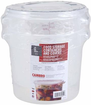 Cambro Plastic Grocery Container  - 5.7 L
