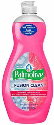 PALMOLIVE Fusion Clean With Baking Soda and Grapefruit Dishwashing Detergent