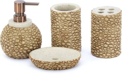 Obsessions Polyresin Bathroom Set