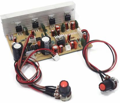 Electronic Spices Easy To Use with Potentiometers 5.1 Audio Amplifier Board 100watt with Bass Boost Support TDA2030 Based Electronic Components Electronic Hobby Kit
