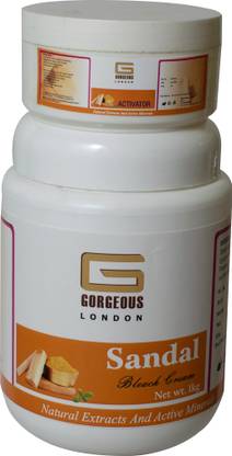 GgorgeousLondon Sandal Bleach Cream 1 kg with Natural Extracts and Active Minerals