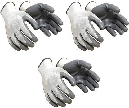 Yiking Anti Cut Hand Gloves pvc cotted frontier Nylon  Safety Gloves