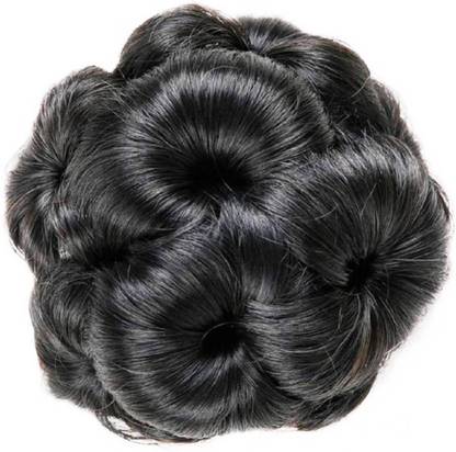 Shivarth Panja Black Barrette Hair clap Hair Bun Hair Accessories - 1 Piece Bun