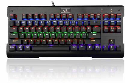 Redragon VISNU K561R Wired USB Tenkeyless Gaming Keyboard Compatible with Desktop, Laptop, Mac
