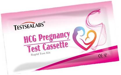 TESTSEALABS High Accuracy (99.6%) Instant Urin Based Pregnancy Test Kit Pregnancy Test Kit