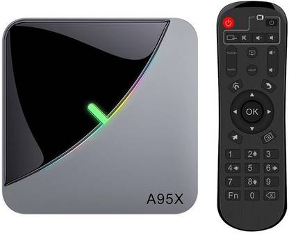 RKTech A95X F3 AIR 2GB RAM 16GB ROM Amlogic S905X3 8K RGB Light 4K 3D H.265 Android 9.0 BT4.1 USB 3.0 Dual WiFi 2.4G and 5G 1000 m Ethernet Smart TV Set Top Box Media Streaming Device