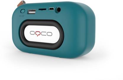 OQCO Bbooster powerfull bass TWS Bluetooth Built-In Microphone with easy control , Auxiliary ,Micro SD Input facilities 3 W Bluetooth Speaker