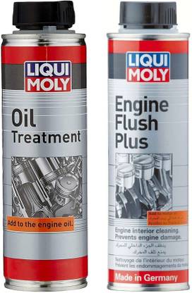 Liqui Moly Combo Of Oil Treatment and Engine Flush Oil Flush and Treatment