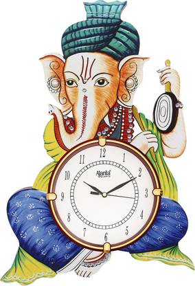 AJANTA Analog 45.72 cm X 33.02 cm Wall Clock