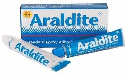 Araldite Epoxy Adhesive Tube Resin 100g + Hardener 80g ( Pack of 5 Pcs ) Adhesive