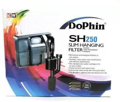 Dophin SH250 Power Aquarium Hanging Filter Power Aquarium Filter