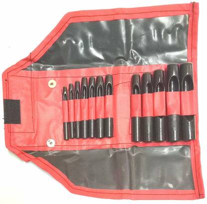 Lovely Leather Punch Kit Set/Hole Set-Kit__Set sizes 4 6 8 10 12 14 16 18 20 24 28 32