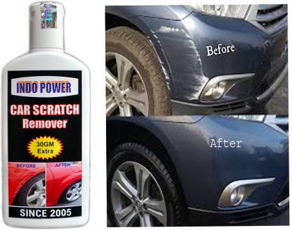 INDOPOWER CAR SCRATCH REMOVER 100gm.All Colour Car & Bike Scratch Remover, Advanced Formula Rubbing Compound (Not for Dent & Deep Scratches) Combo