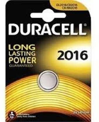 DURACELL CR 2016 3V Lithium Coin   Battery