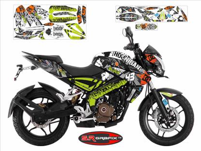 srgrafix NS 160 Bike Fairing Kit