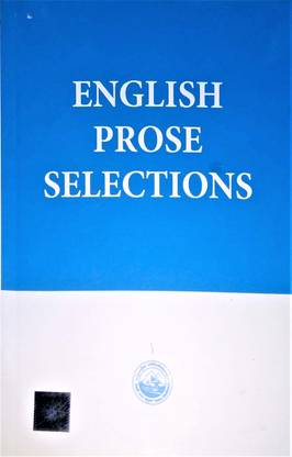 ENGLISH PROSE SELECTION B.A.I