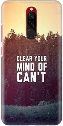 CREATICK Back Cover for Redmi 8