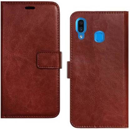Realgo Flip Cover for Samsung Galaxy A20e