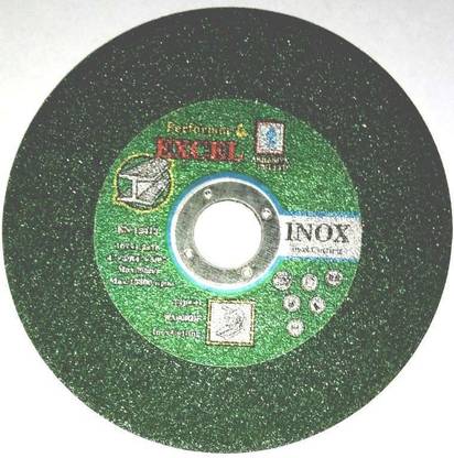 excel abrasive Stainless Steel Cutting Wheel for perfect angle grinder/bench grinder resin wheel for ferrous / non ferrous metal cutter pack of 10 pcs Metal Cutter