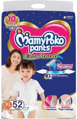 MamyPoko Extra Absorb XL 52 Diaper Pants - XL