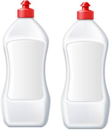 Vishal Tangri Blank dish washing detergent bottle Pack OF 2 Dish Cleaning Gel