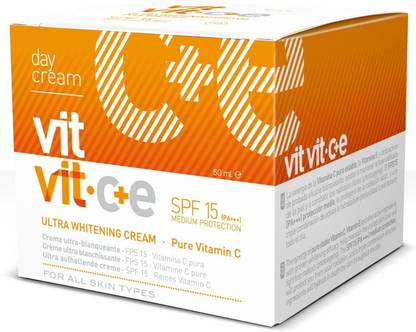 Diet Esthetic Vit Vit C+E Ultra Whitening Cream With SPF15 50ml