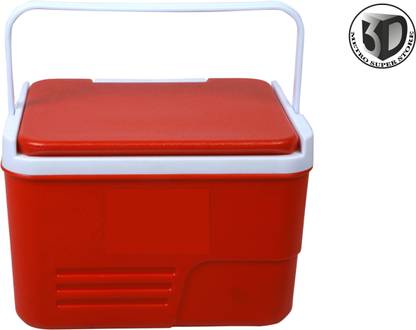 3D METRO SUPER STORE Insulated Chiller Ice Box 14 Ltr (RED)