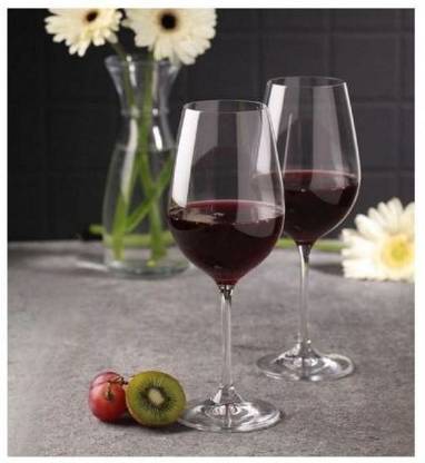SK OVERSEAS (Pack of 2) wine glass set Glass Set Wine Glass