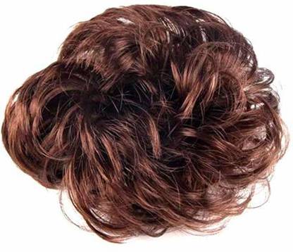Styllofy Juda Rubber Band Bun Hair for Women Rubber Band
