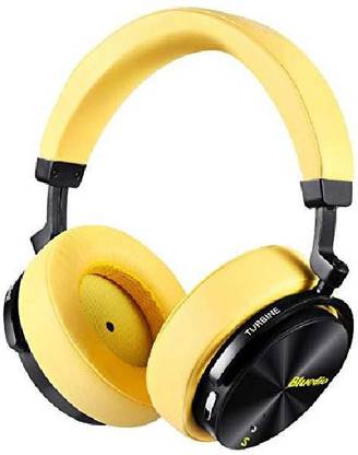 Bluedio T5S Bluetooth Headphones Over Ear With Mic, Active Noise Can Bluetooth