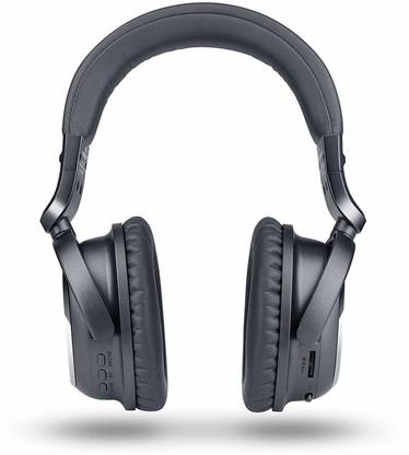 Naztech I9 Bt Active Noise Cancelling Technology Over-Ear Headphones Bluetooth