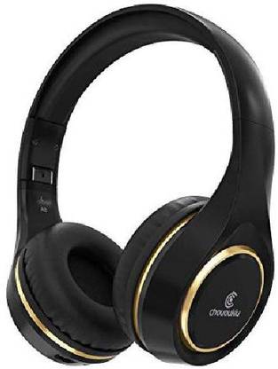 Chououkiu Bluetooth Headphones, Wireless Headset Led Foldable Headsets Wired