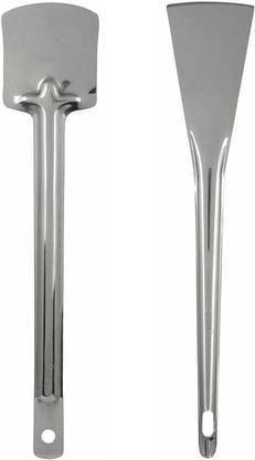 EMPHIRE Stainless Steel Turners for Dosa, Roti, Chapati (Silver, Standard Size) Kitchen Tool Set