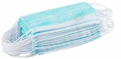 RPES ace Mask Elastic 2 Ply Green 100 Pc Surgical Mask