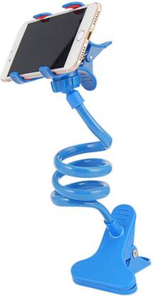 TohuBohu lazy stand Flexible 360 Degree Snake Style Lng Arm Portable Foldable Lazy Mobile Holder Stand with holding clip for All Smartphones Mobile Holder