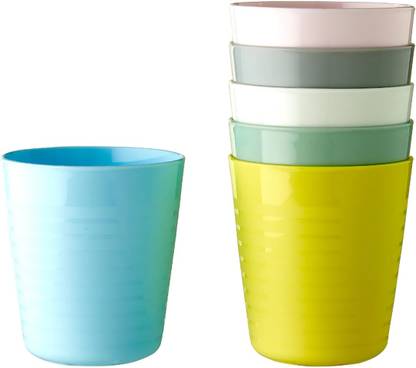 IKEA Multi-Coloured Set Plastic Coffee Mug