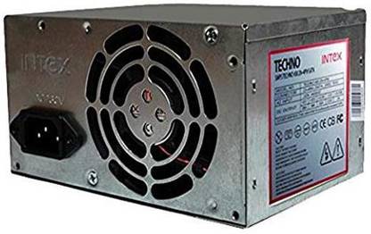 Intex TECHO SMPS 450 20+4PIN SATA 450 Watts Computer PSU with 4 SATA Cables