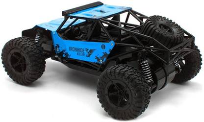 jk int Ironhide Killer Rock Crawler King CheetahC Four Wheel Drive Truck 1/16 Racing Speed Buggy Blue