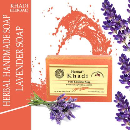 Herbal Khadi Best Quality Lavender Soap
