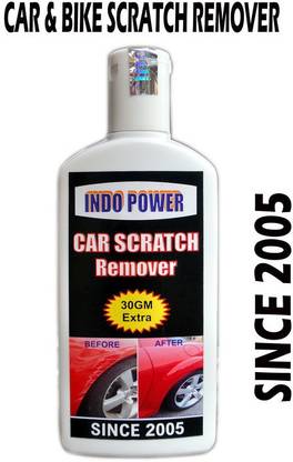 INDOPOWER TOP NEW356-CAR SCRATCH REMOVER 100gm.All Colour Car & Bike Scratch Remover, Advanced Formula Rubbing Compound (Not for Dent & Deep Scratches) TOP358 Vehicle Interior Cleaner