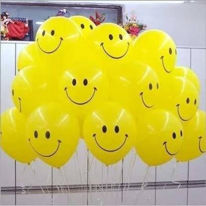gorgeous moment Printed SMILE Balloons for Birthday Party Decoration Balloon