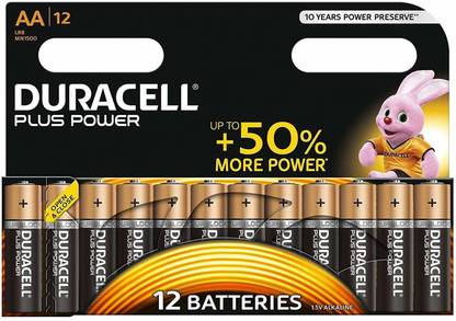 DURACELL Plus Power Type AA-12pcs  Battery