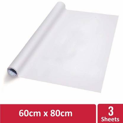Kowa Writing Sheet, Portable White Board for Office, Meetings (One Roll contains 3 Reusable Sheets) White board