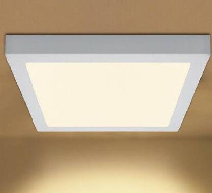 D Mak 8 Watt Warm White Square Surface Light Pack Of 1 Flush Mount Ceiling Lamp In India Flush Mount Ceiling Lamp, 2×4 Surface Mount Led Light Fixtures