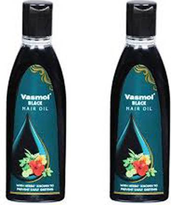 VASMOL BLACK OIL 200ml Hair Oil (100ML*2) Hair Oil