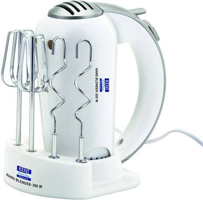 KENT 300 W White Hand Blender, Stand Mixer