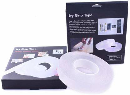 Star mart StarMart Reusable Convenience Magic Tape Grip Tape (3 Meter) 3 m Anti Slip Tape